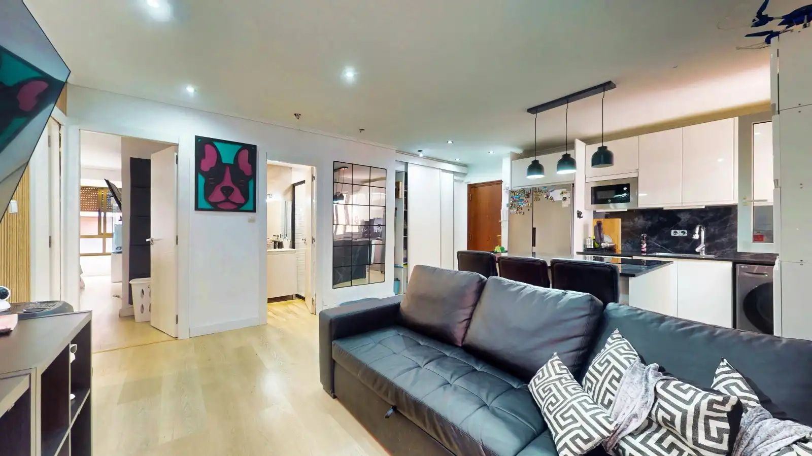 Living room of Flat for sale in Bilbao   with Heating