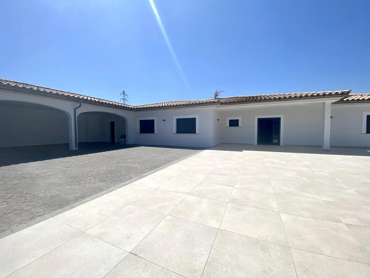 Vista exterior de Casa o xalet en venda en Marratxí amb Aire condicionat, Jardí privat i Piscina