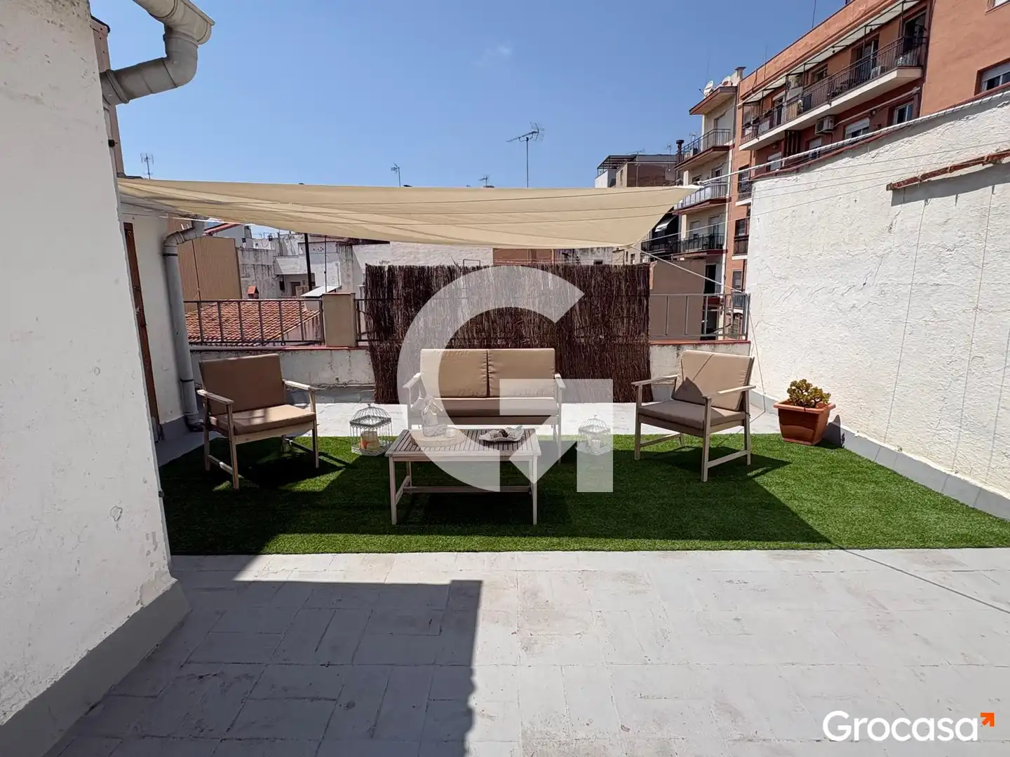 Terrace of Flat for sale in Mataró  with Air Conditioner, Heating and Terrace