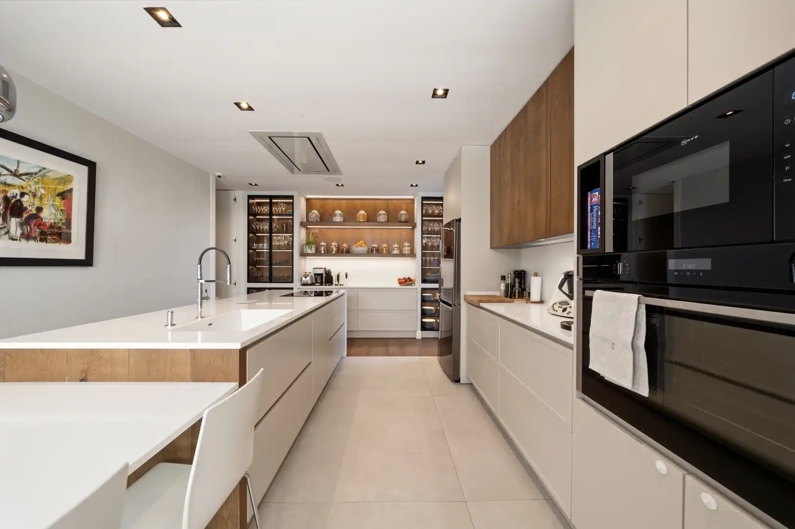 Cocina de Casa o chalet en venta en Las Rozas de Madrid con Aire acondicionado, Calefacción y Jardín privado