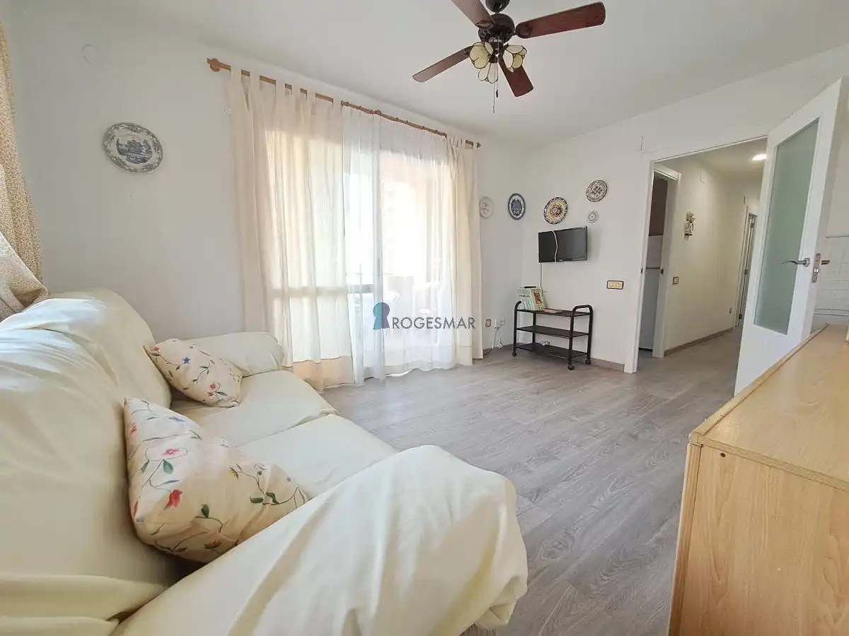 Living room of Apartments for sale in Benicasim / Benicàssim  with Terrace, Storage room and Community pool