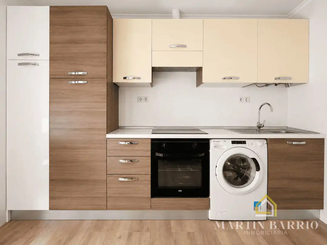 Kitchen of Flat for sale in Sestao   with Balcony and Alarm