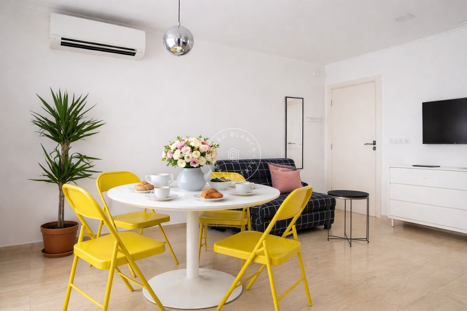 Sala d'estar de Apartament en venda en Lloret de Mar amb Aire condicionat