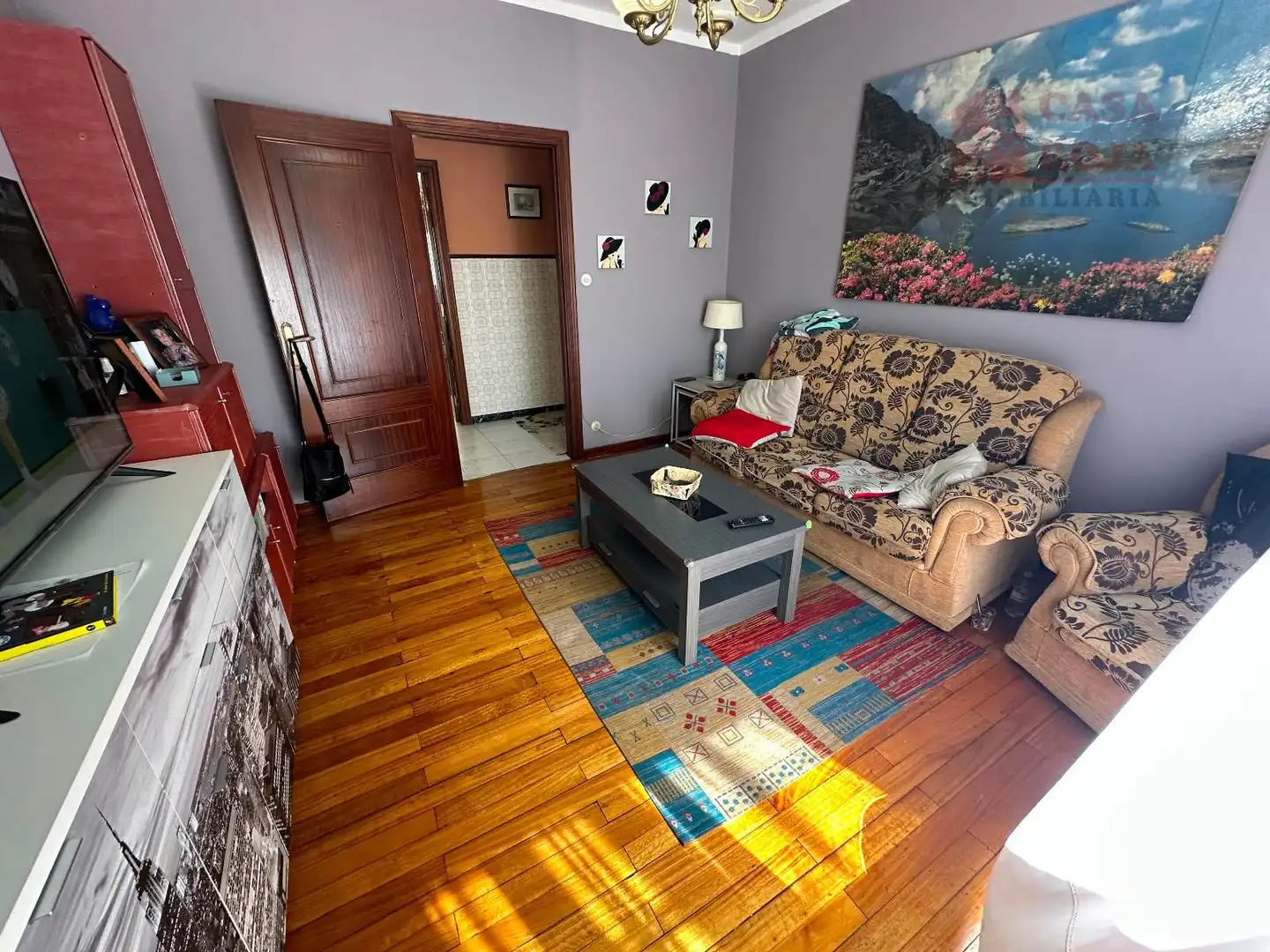 Living room of Detached homes for sale in Cangas   with Heating and Furnished