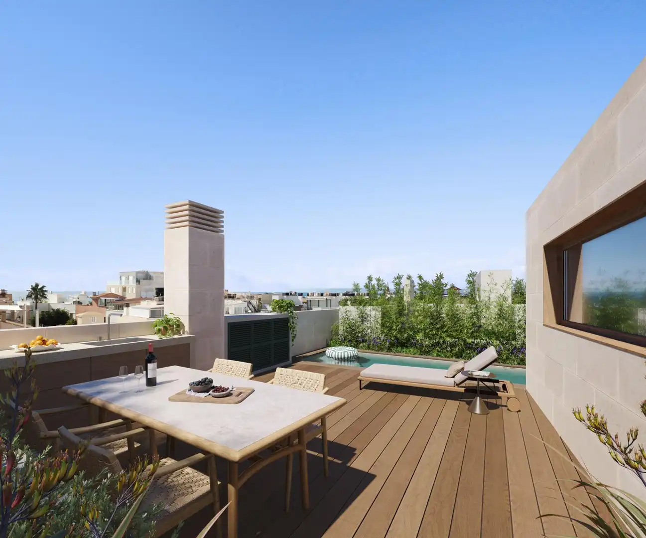 Terrace of Houses for sale in  Palma de Mallorca