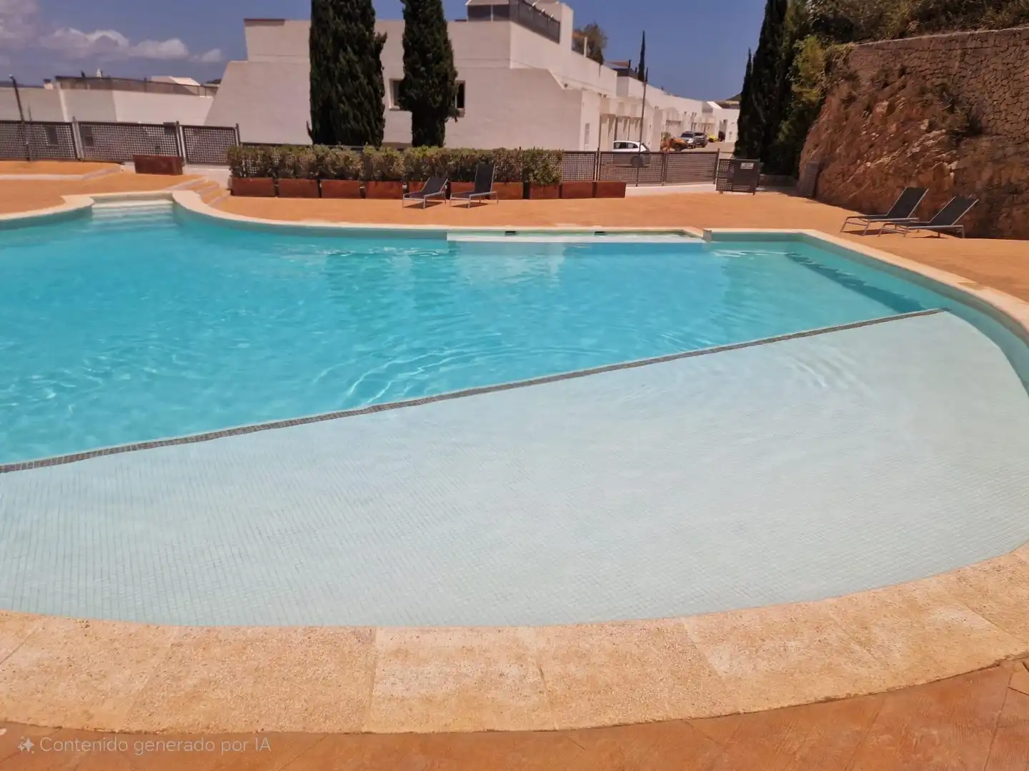 Piscina de Casa adosada en venda en Santa Eulària des Riu amb Terrassa