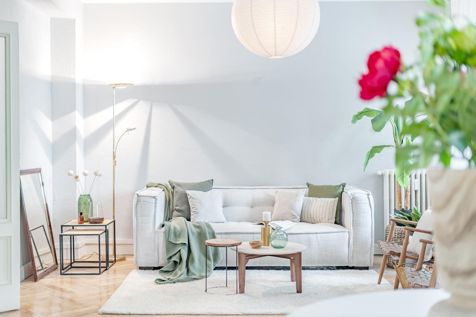 Living room of Flat for sale in  Madrid Capital  with Heating and Parquet flooring