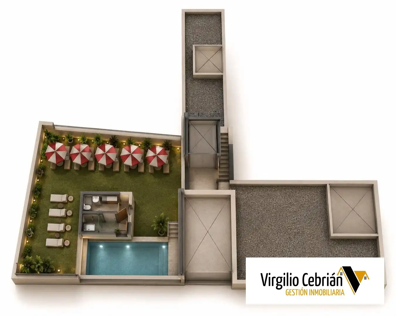 Terraza de Piso en venta en Chipiona con Terraza, Piscina y Balcón