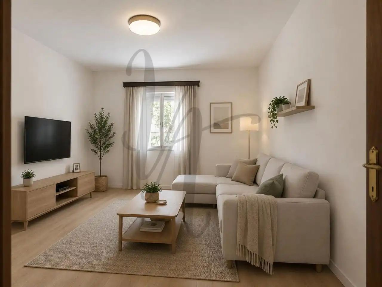 Sala de estar de Planta baja en venta en Madrid con Calefacción