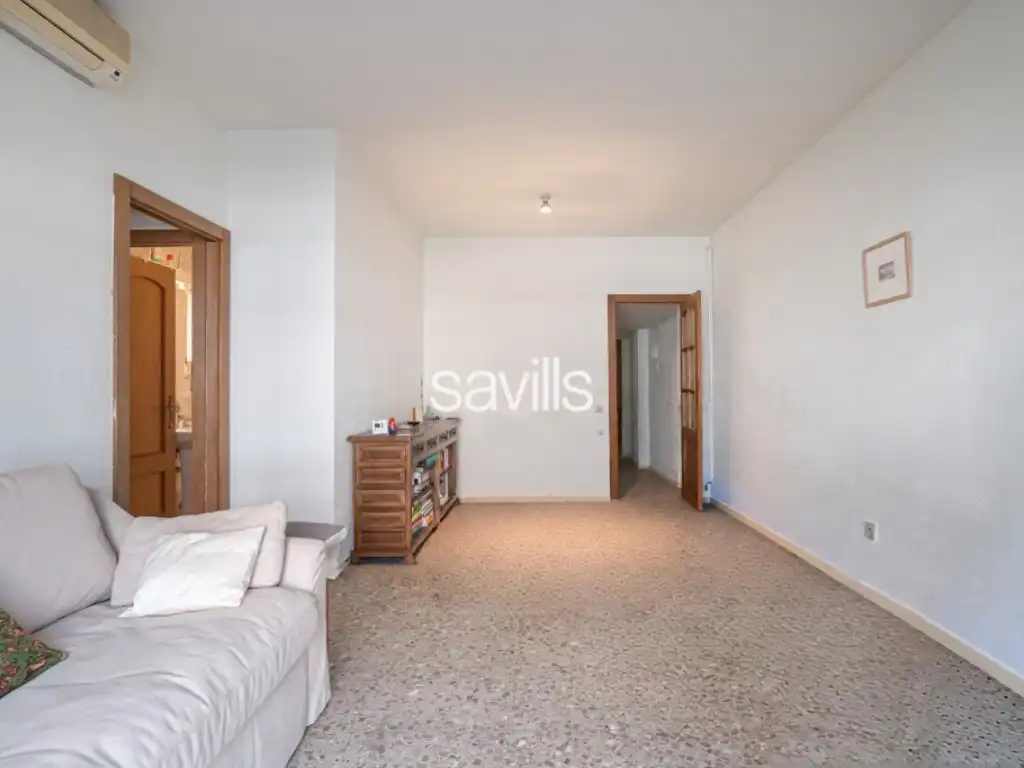 Living room of Apartments for sale in Barcelona  with Air Conditioner, Furnished and Oven