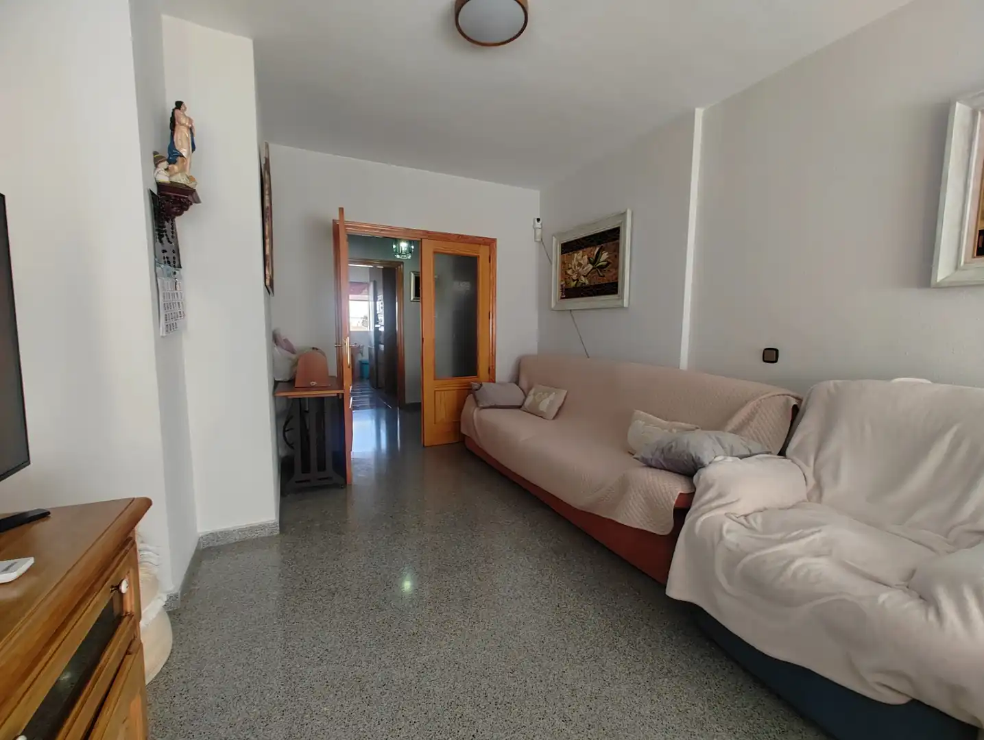 Living room of Flat for sale in Murcia  with Air Conditioner, Heating and Storage room