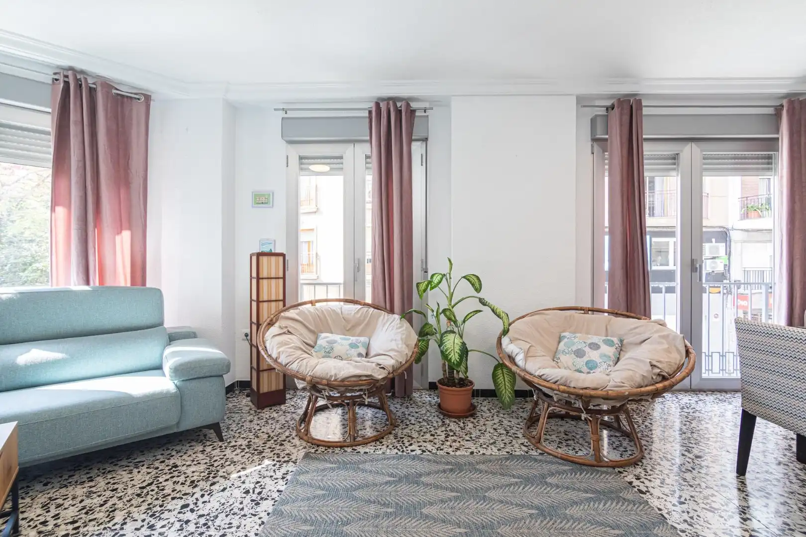 Sala de estar de Piso en venta en Elche / Elx con Balcón