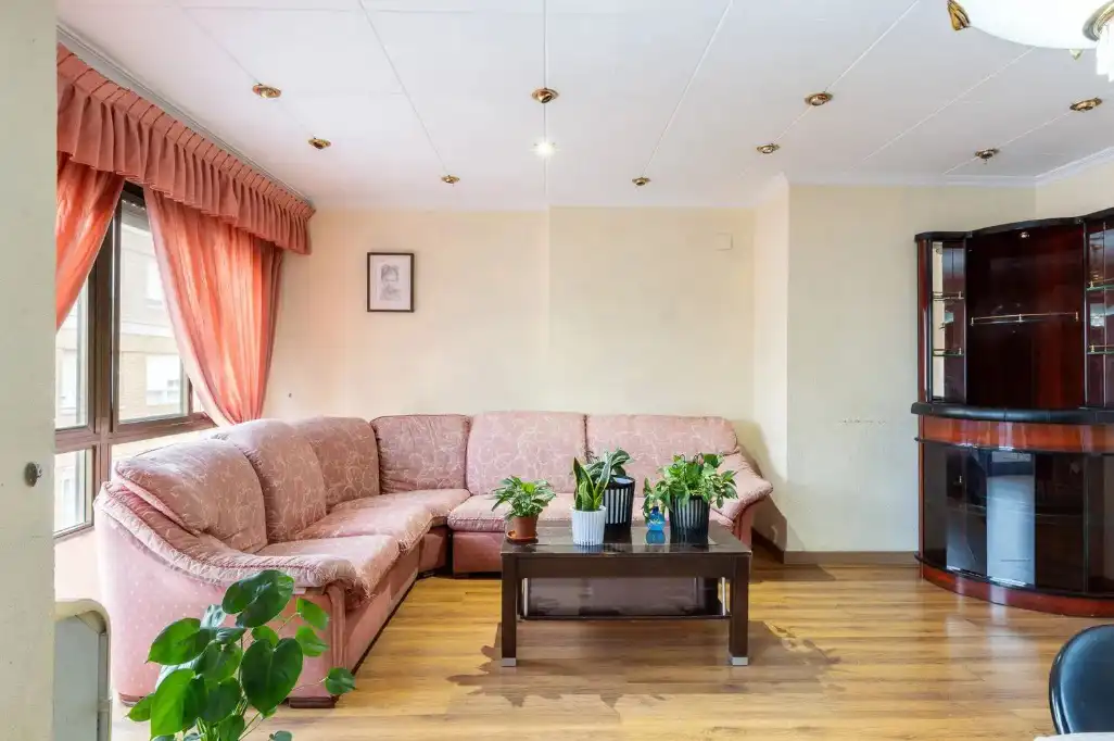Living room of Flat for sale in Sueca  with Air Conditioner, Storage room and Balcony