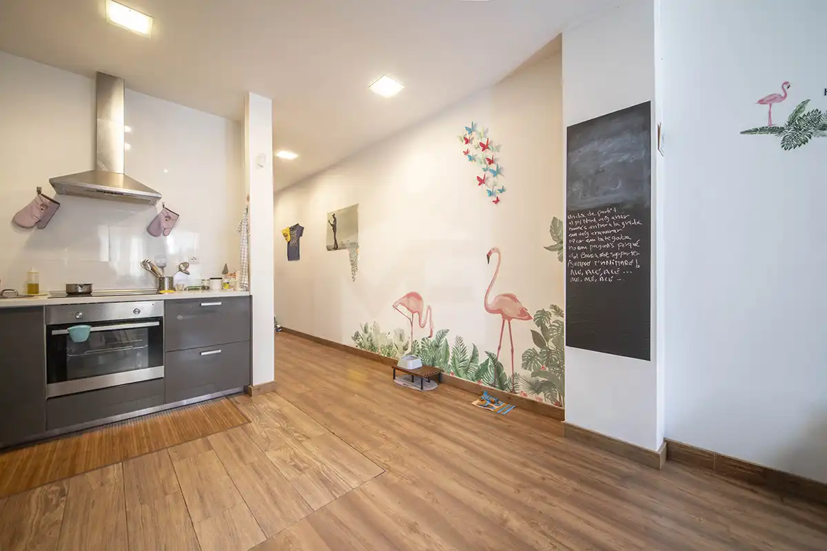 Cocina de Piso en venta en Barcelona con Aire acondicionado y Amueblado