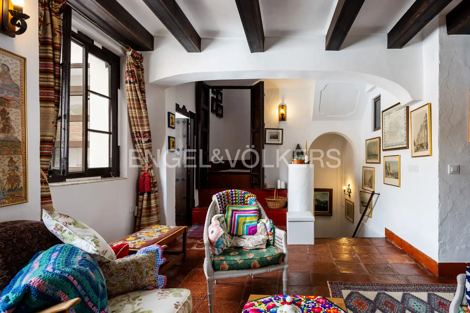 Sala de estar de Casa o chalet en venta en Grazalema con Calefacción y Balcón