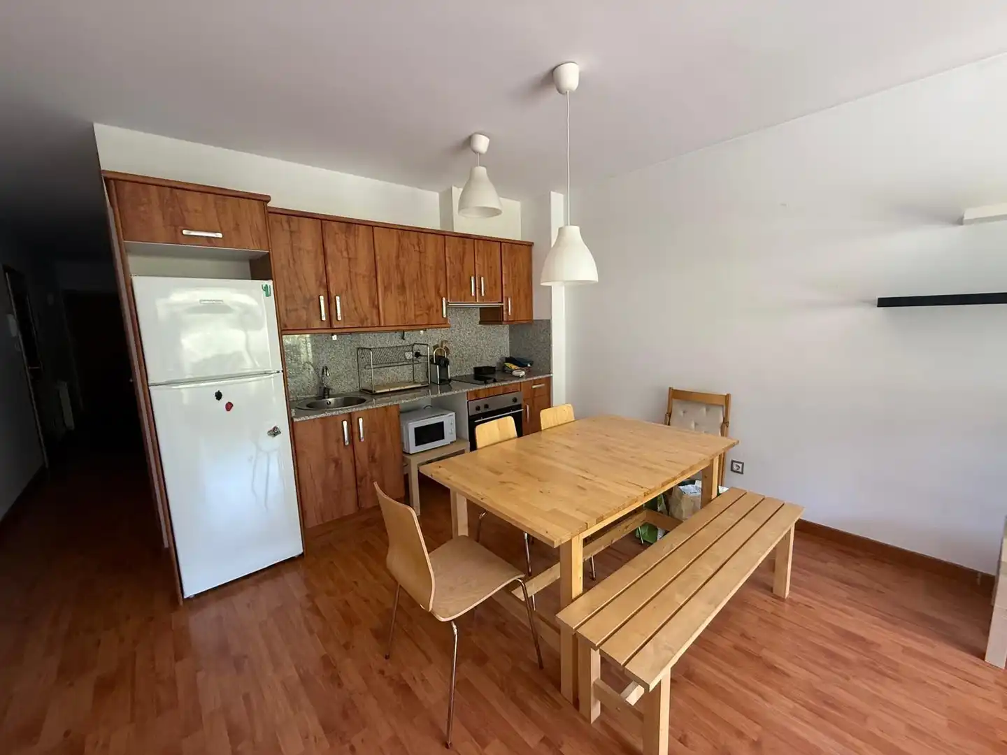 Cocina de Piso de alquiler en Canillo con Calefacción, Parquet y Terraza