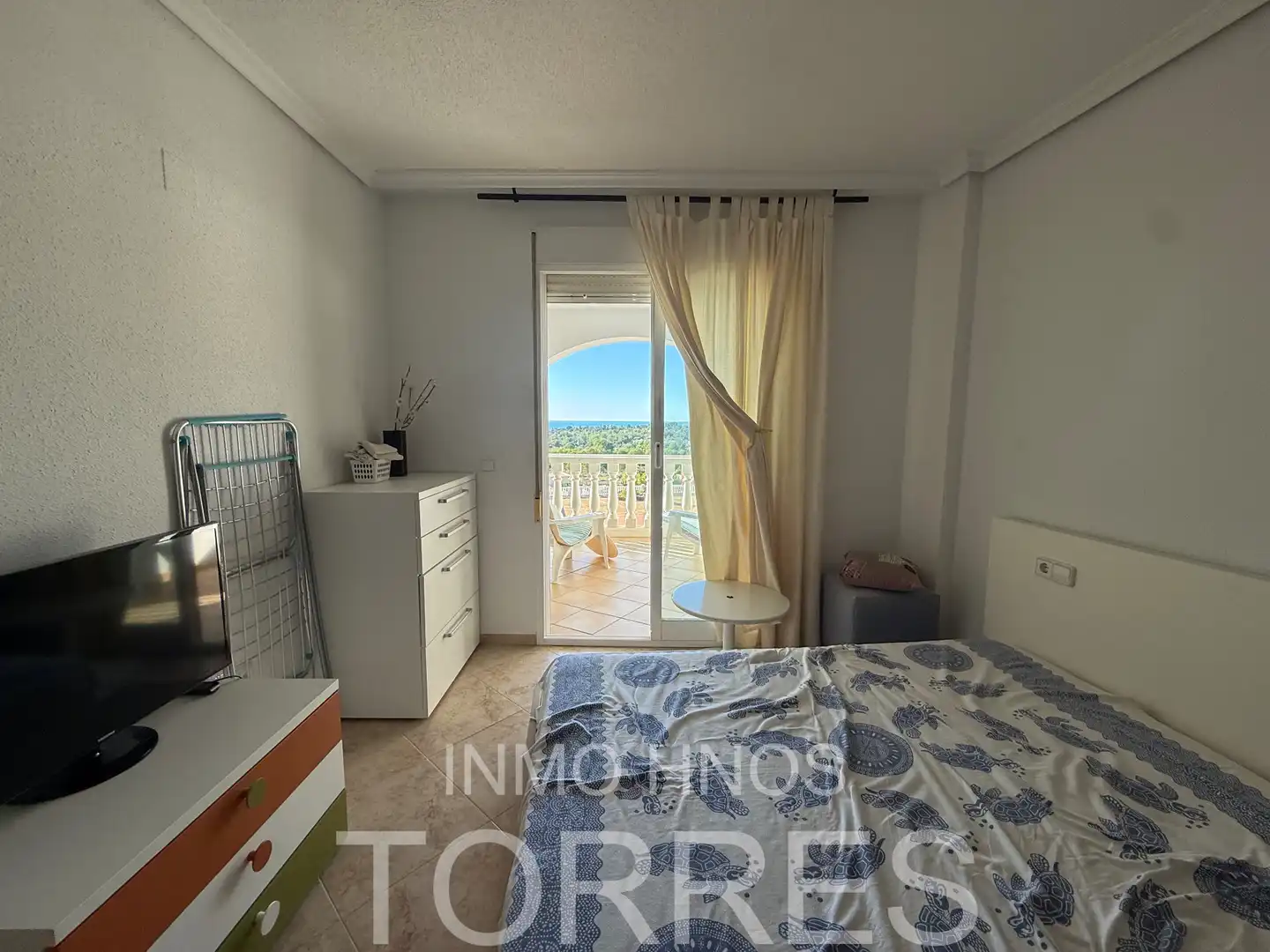 Schlafzimmer von Maisonette zum Verkauf in Peñíscola / Peníscola mit Klimaanlage, Heizung und Terrasse