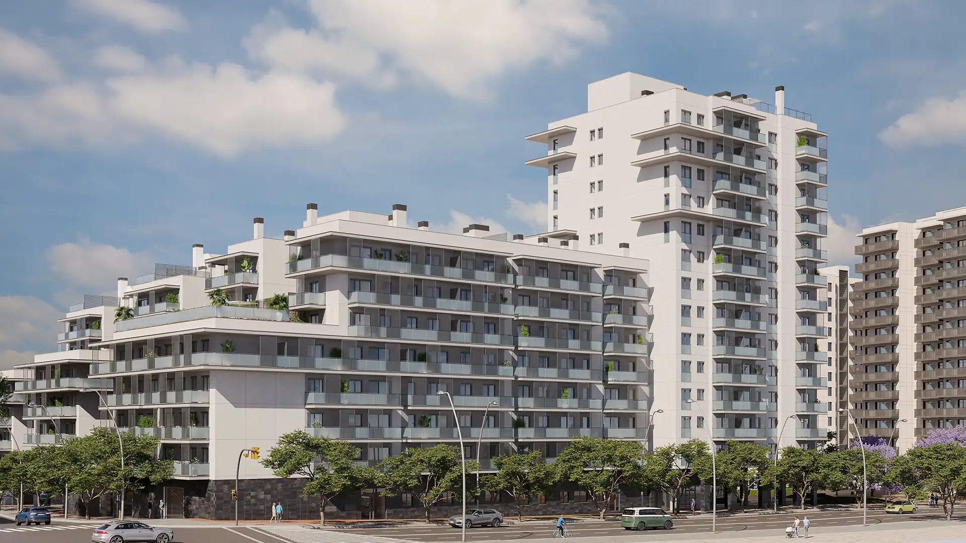 New build Flat with terrace for sale in Avinguda de Josep Tarradellas i Joan 61