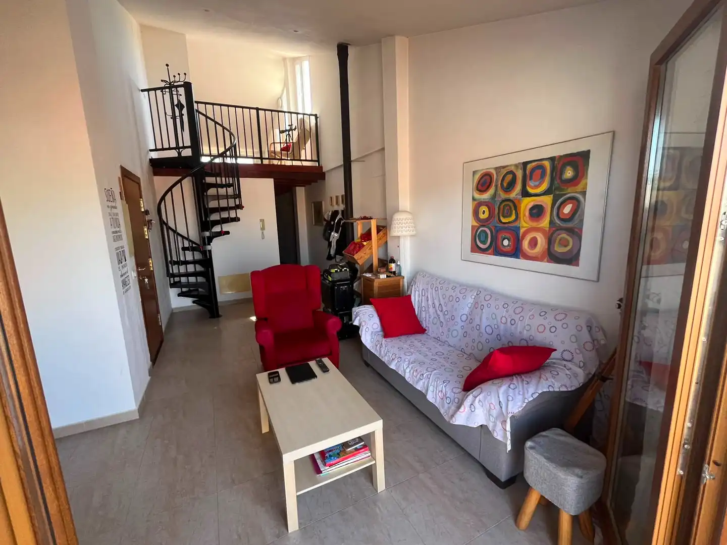 Sala de estar de Ático en venta en Valderrobres, Teruel