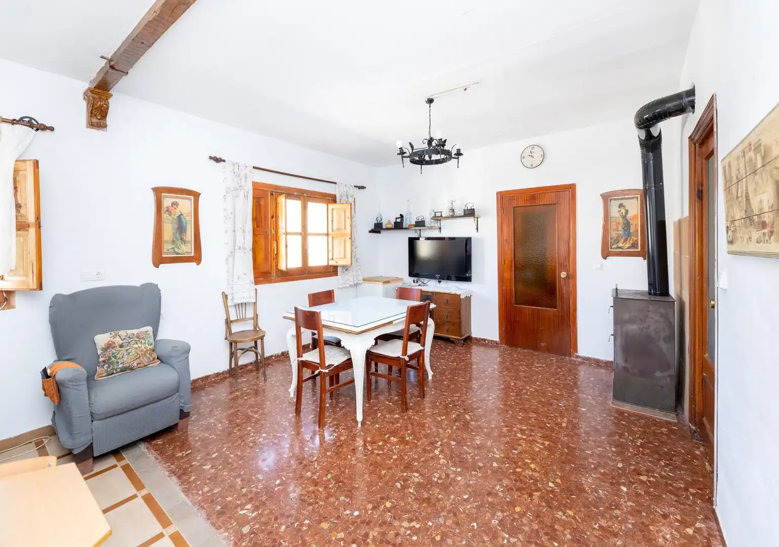Sala de estar de Casa o chalet en venta en Deifontes, Granada