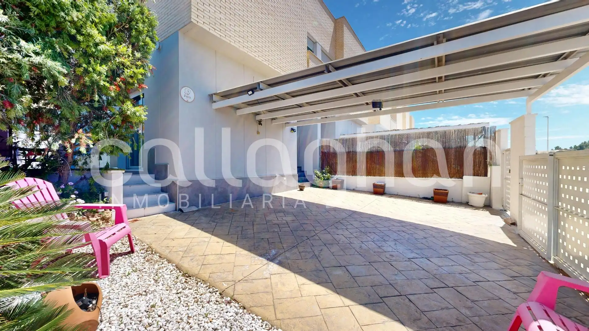 Terrace of Detached homes for sale in Benaguasil  with Air Conditioner, Heating and Private garden