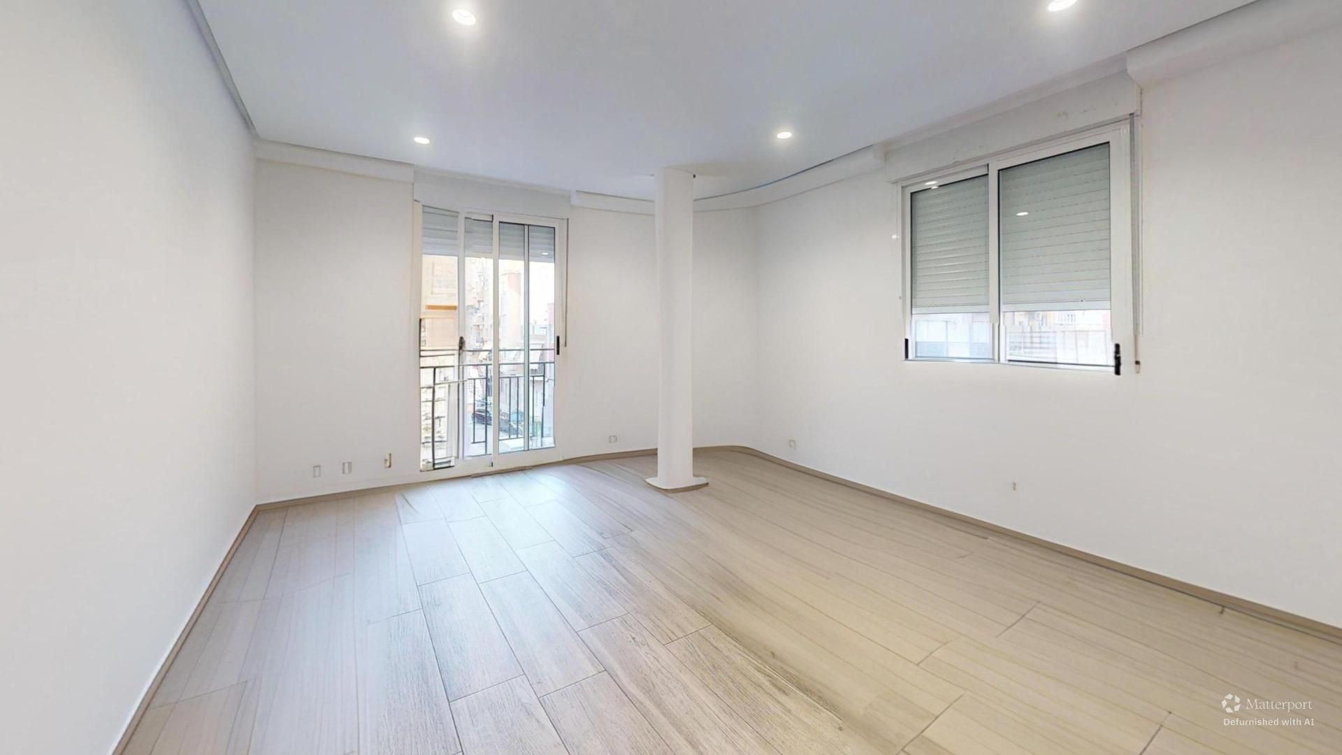 Sala d'estar de Pis en venda en Elche / Elx amb Parquet