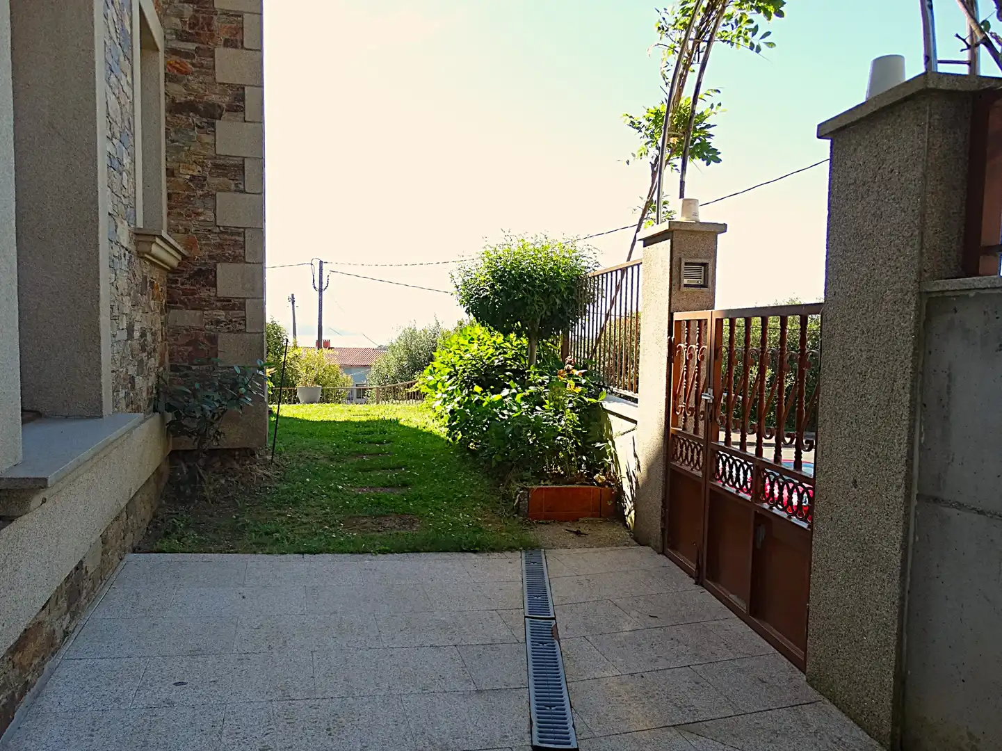 Jardí de Casa o xalet en venda en Miño amb Calefacció, Parquet i Terrassa