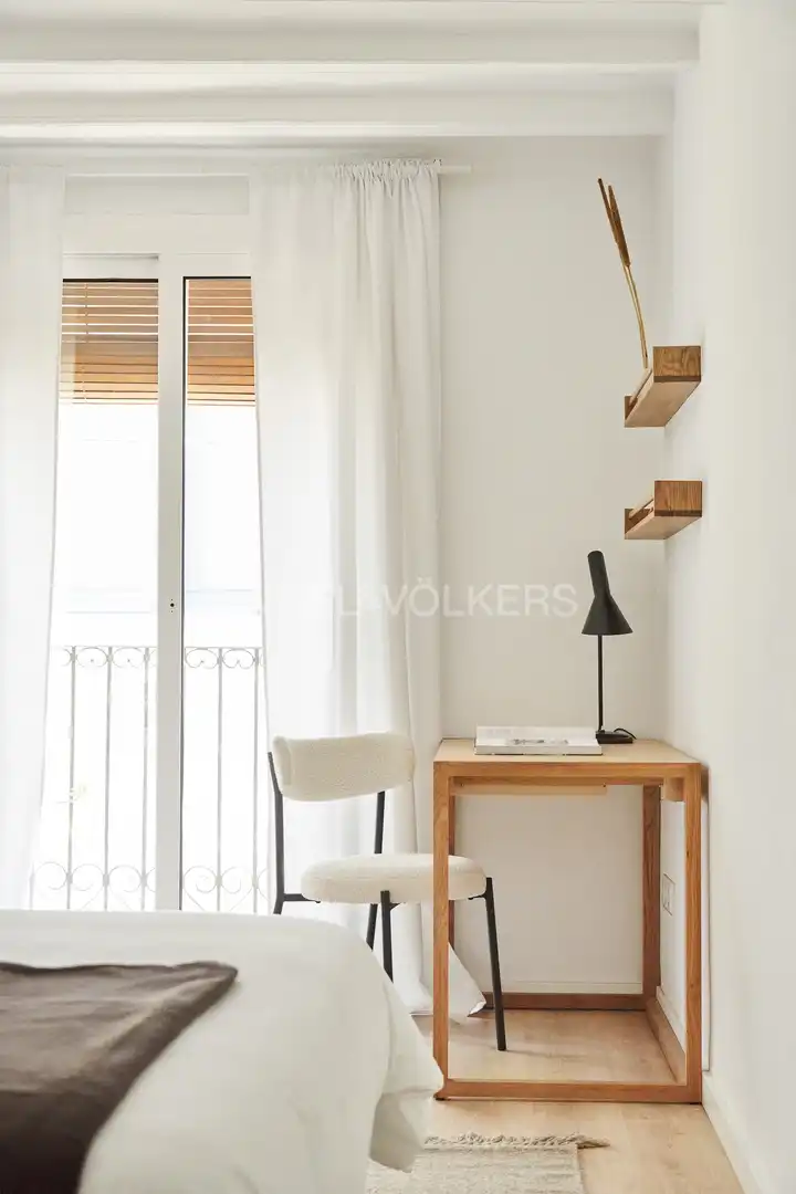 Habitación de Piso de alquiler en Barcelona con Aire acondicionado, Calefacción y Balcón