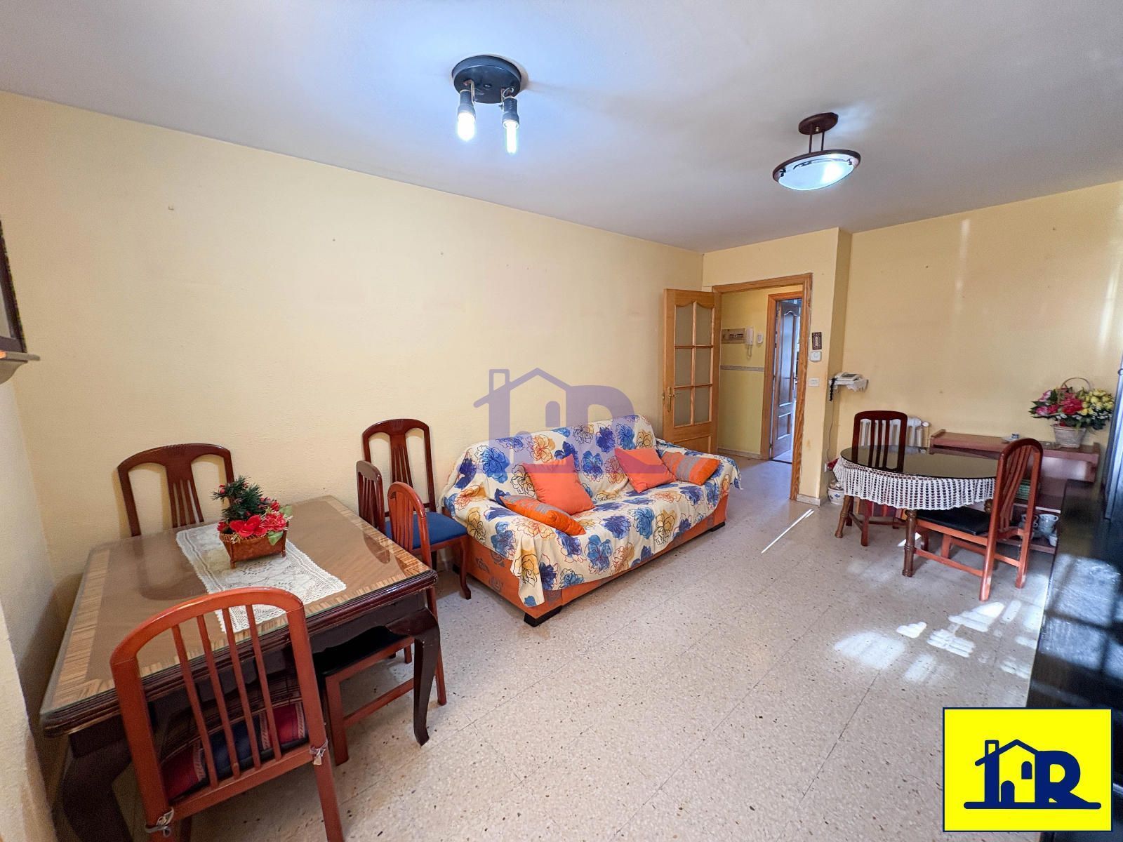 Living room of Flat for sale in Cuenca Capital  with Heating and Terrace