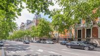 Exterior view of Flat for sale in  Madrid Capital  with Air Conditioner, Heating and Storage room