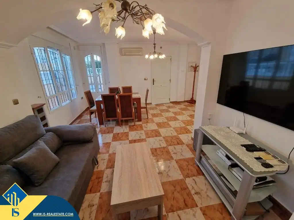 Living room of Duplexes for rent in Orihuela  with Air Conditioner, Terrace and Furnished