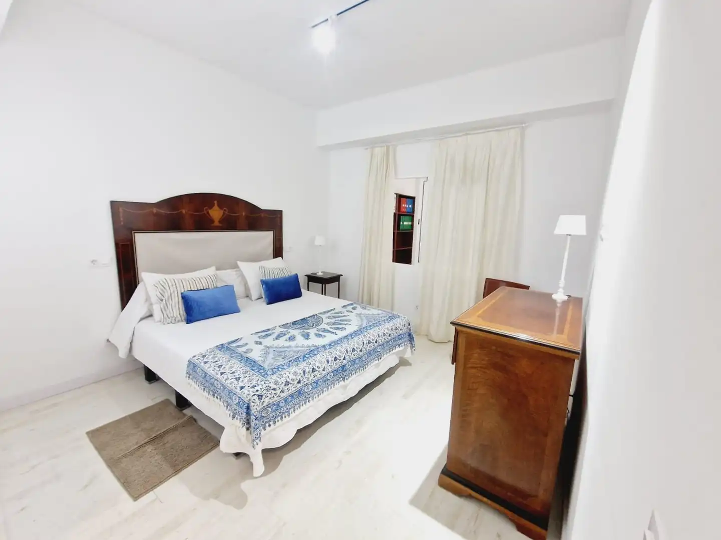Dormitori de Apartament de lloguer en Las Palmas de Gran Canaria amb Moblat