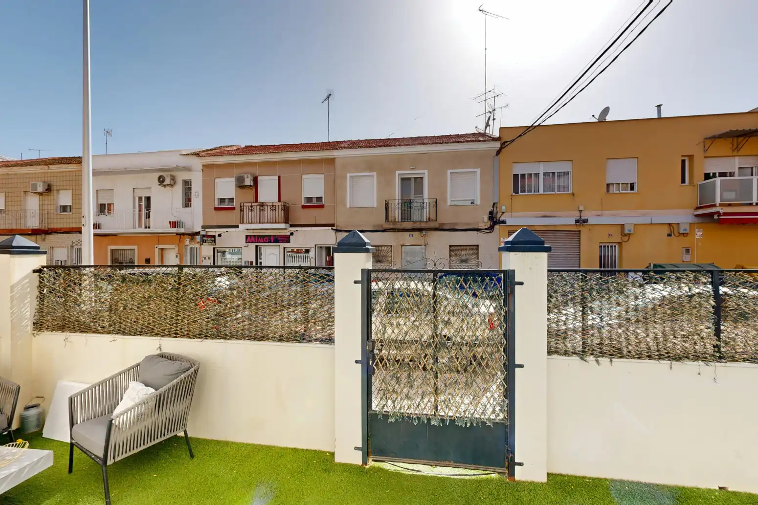 Exterior view of Houses for sale in Cartagena  with Air Conditioner, Parquet flooring and Terrace