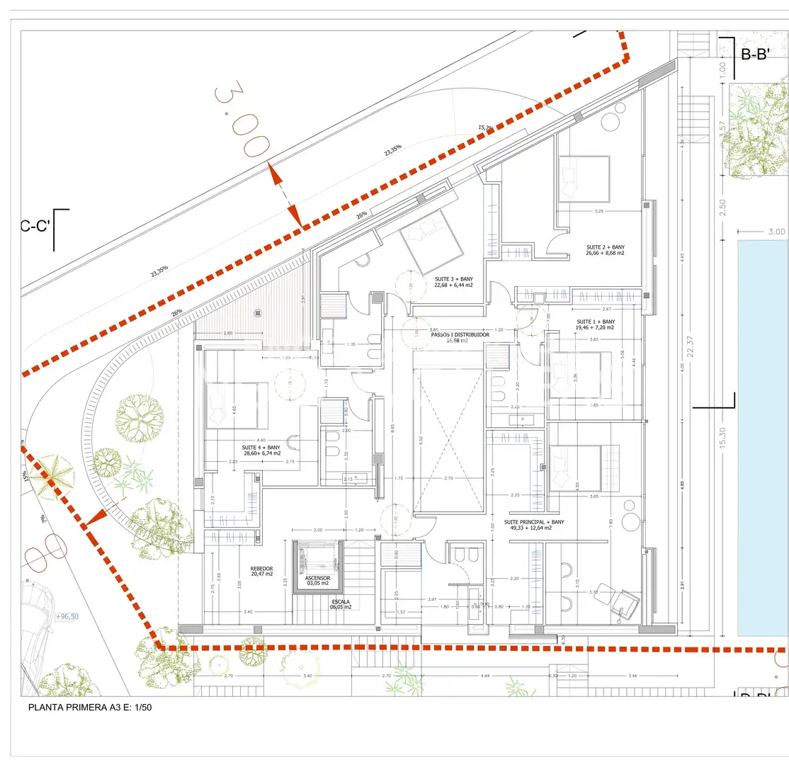 Terreno residencial en venta en Les Botigues de Sitges, imagen 12