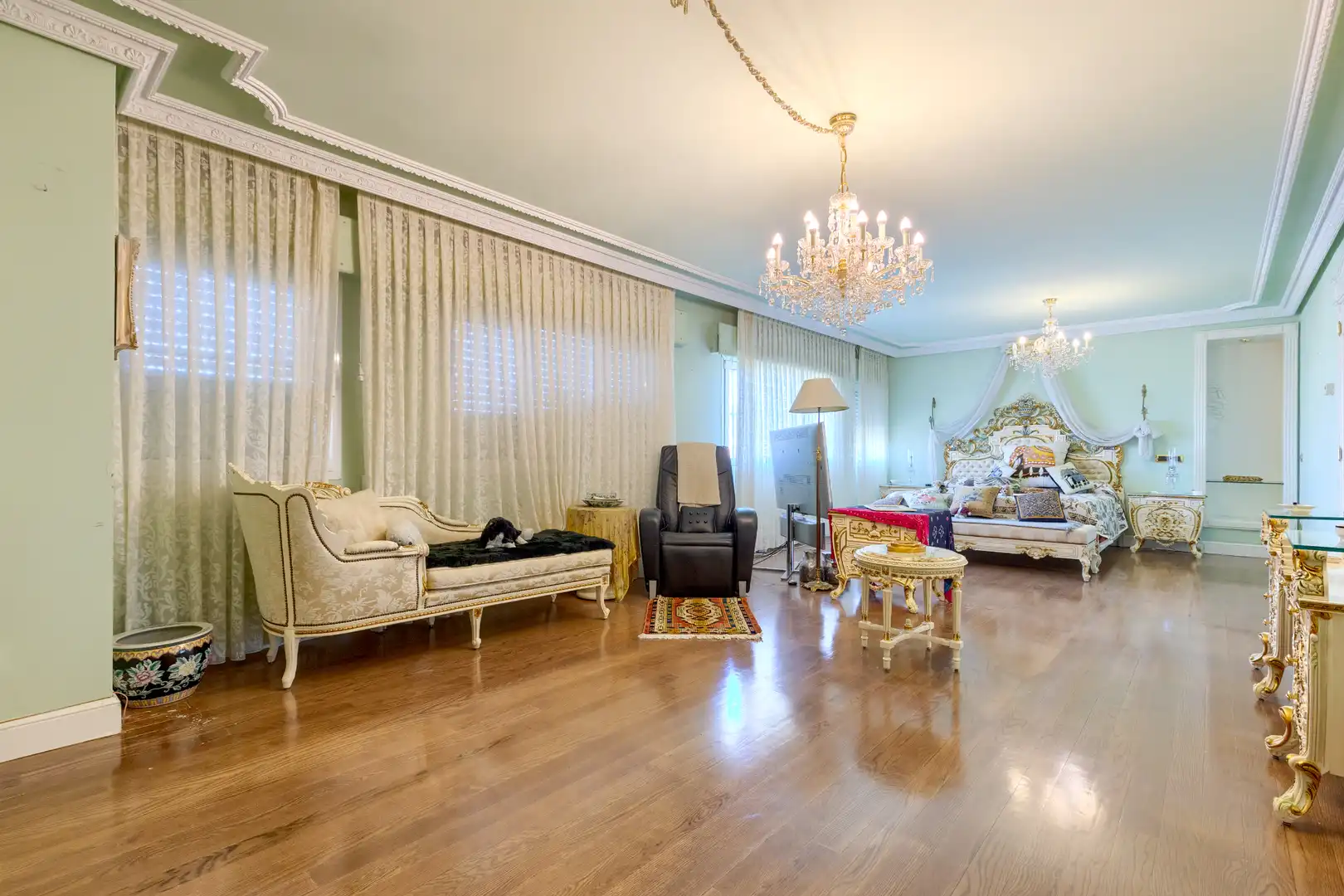 Sala de estar de Casa o chalet en venta en Villalbilla con Aire acondicionado, Calefacción y Jardín privado