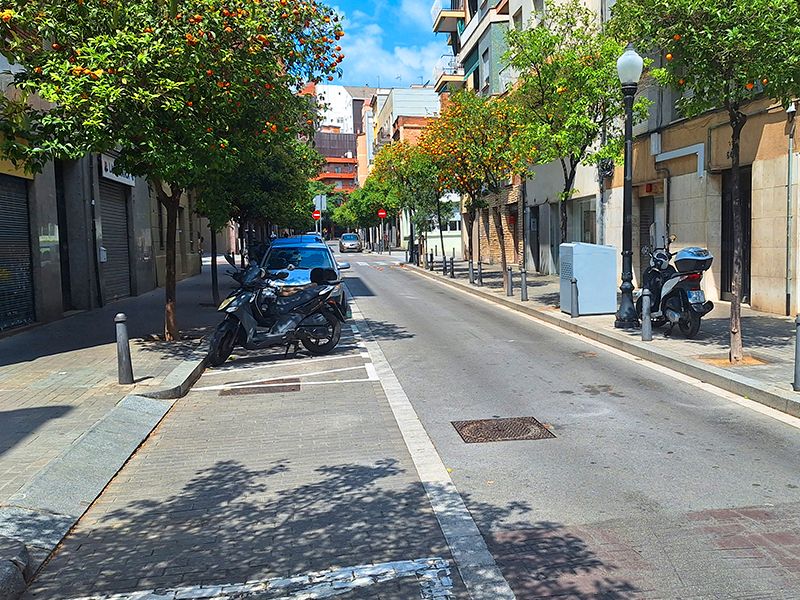 Exterior view of Flat for sale in  Barcelona Capital  with Heating