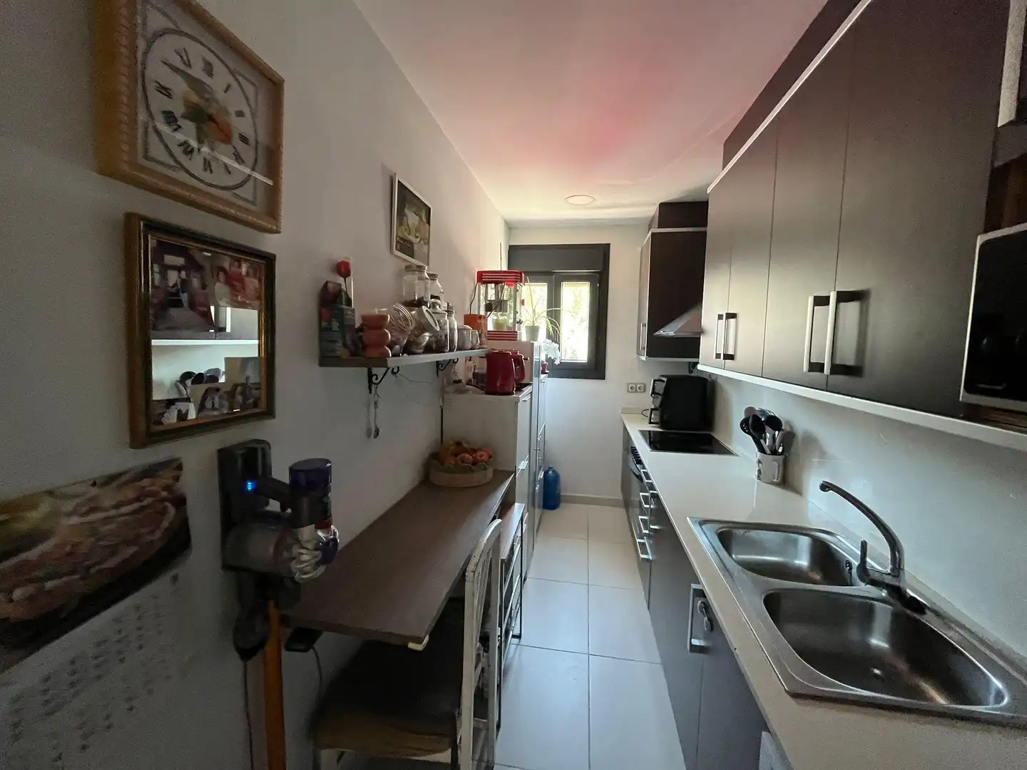 Cocina de Planta baja en venta en Els Pallaresos con Aire acondicionado, Parquet y Terraza