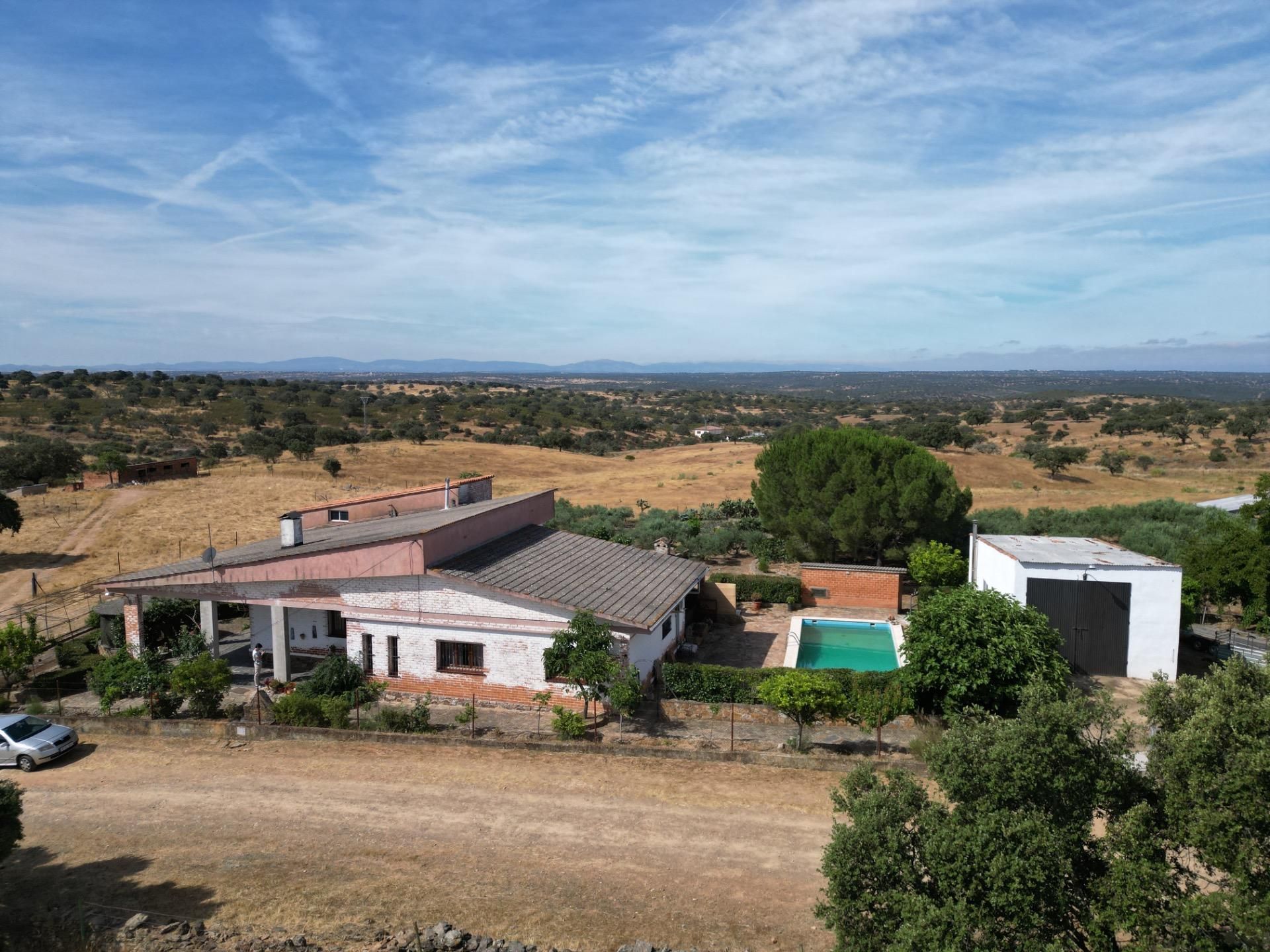 Vista exterior de Casa o chalet en venta en Santiago de Alcántara con Aire acondicionado, Calefacción y Jardín privado
