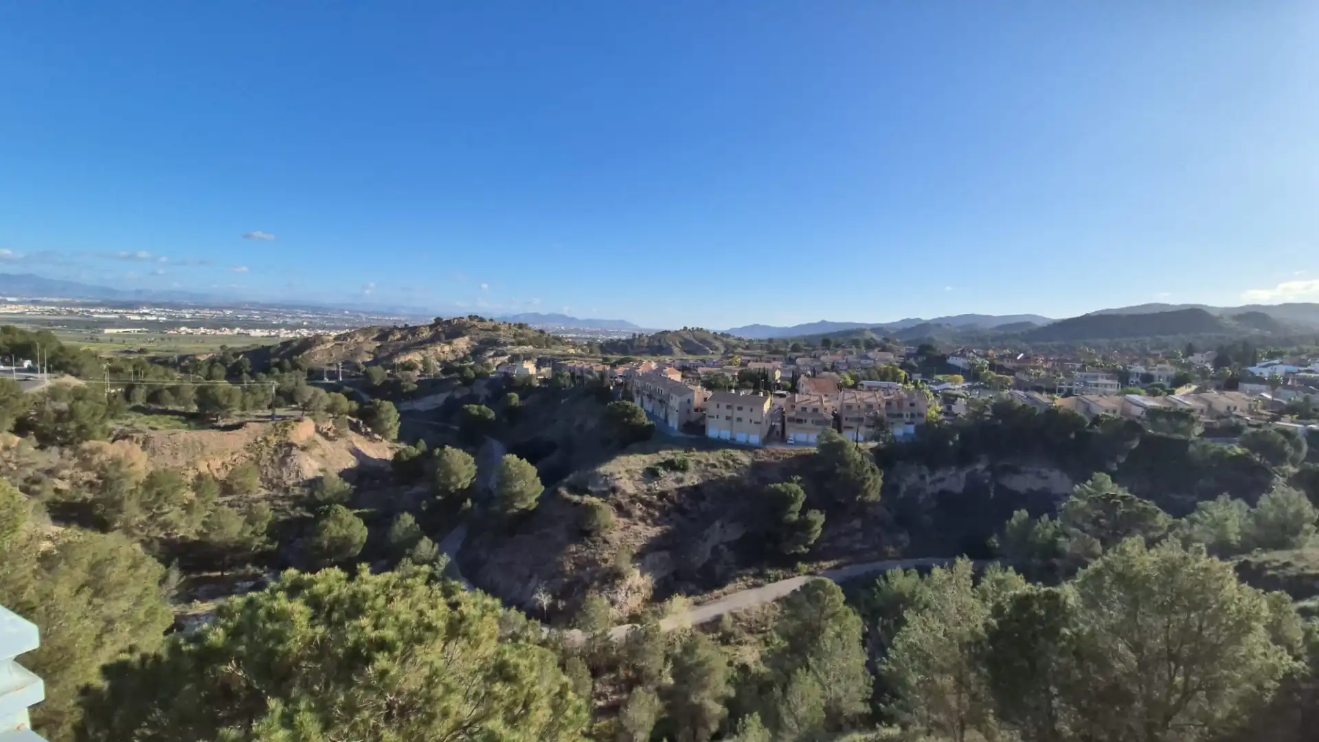 Vista exterior de Casa adosada en venda en Murcia amb Aire condicionat, Jardí privat i Terrassa