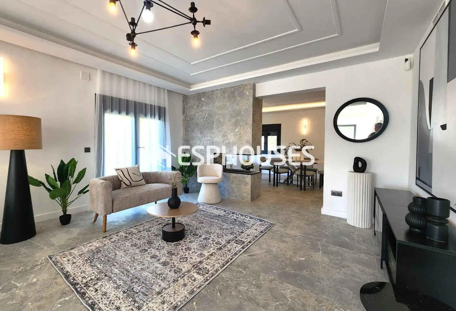 Sala de estar de Casa o chalet en venta en Altea con Balcón