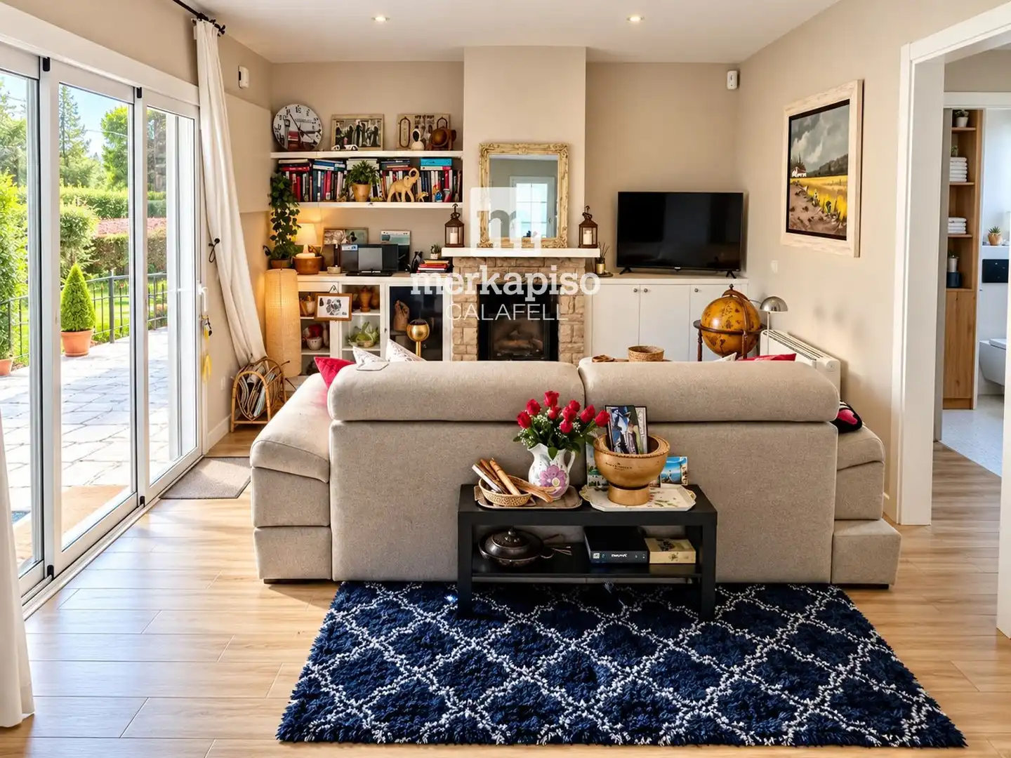 Sala de estar de Casa o chalet en venta en Segur de Calafell