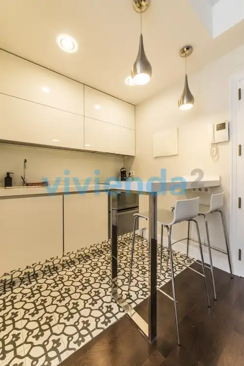 Küche von Wohnung zur Miete in Madrid mit Klimaanlage und Heizung