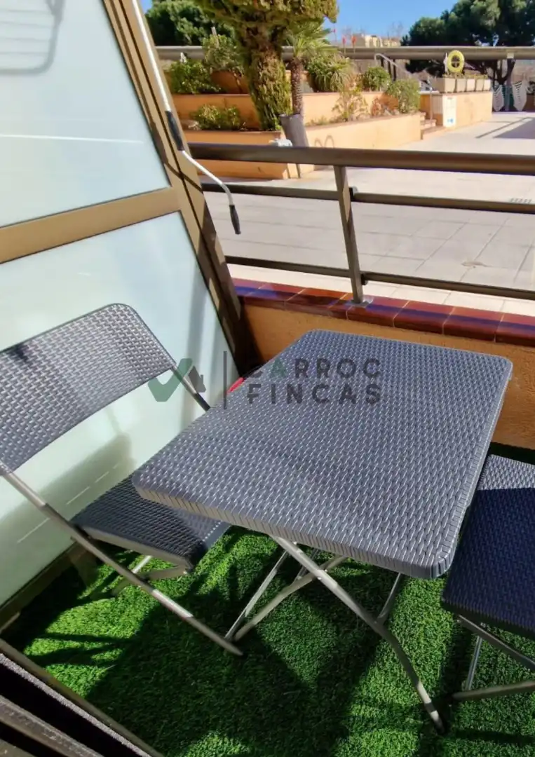 Terrasse von Wohnungen zum Verkauf in Castell d'Aro, Platja d'Aro i s'Agaró mit Klimaanlage, Heizung und Möbliert