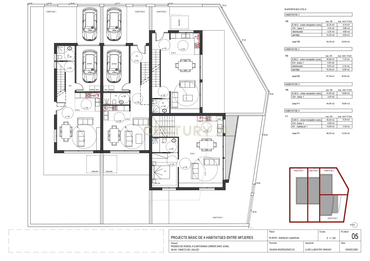 Houses for sale in Parets del Vallès  with Private garden and Balcony