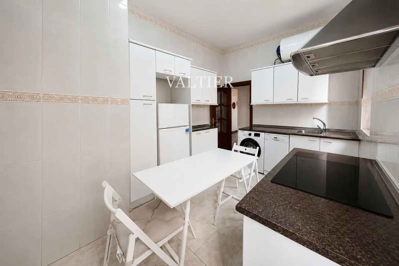 Küche von Wohnung zur Miete in Madrid mit Klimaanlage und Möbliert