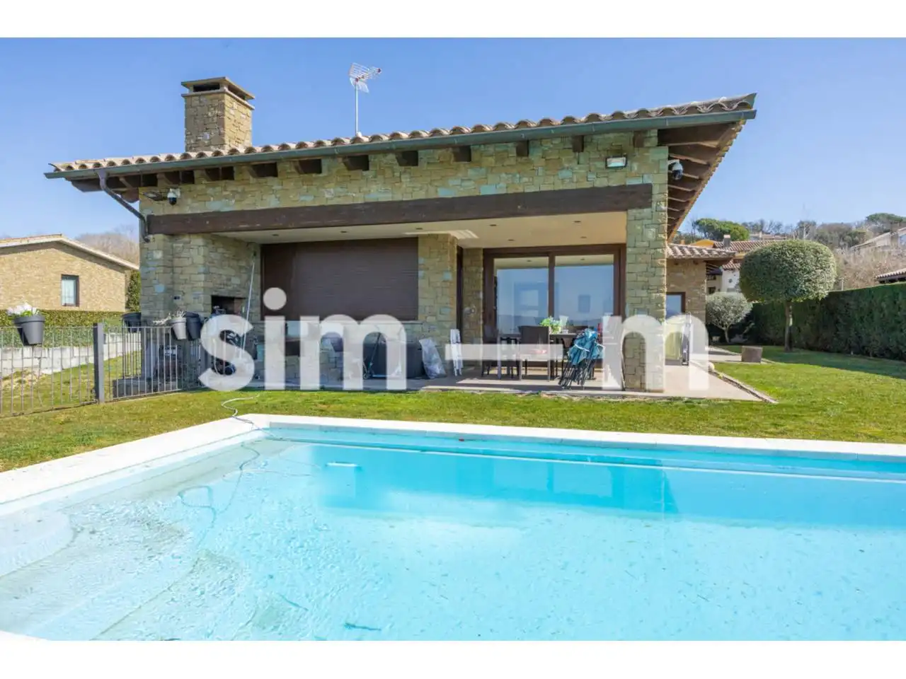 Vista exterior de Casa o chalet en venta en Folgueroles con Aire acondicionado, Calefacción y Jardín privado