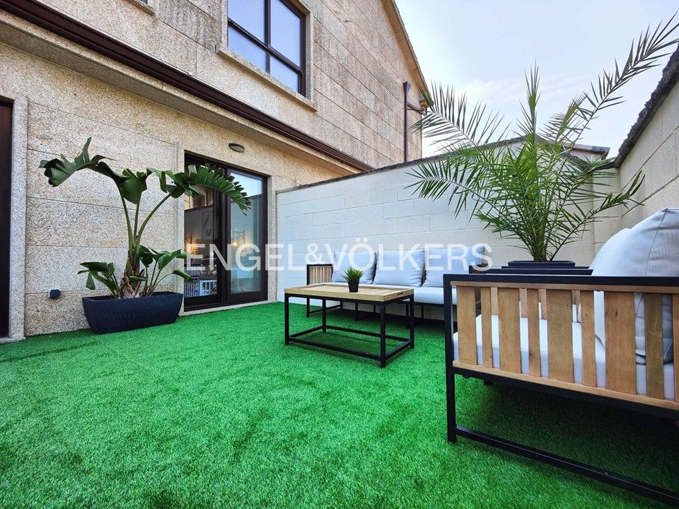 Terrace of Apartment for sale in Sanxenxo  with Heating, Parquet flooring and Terrace