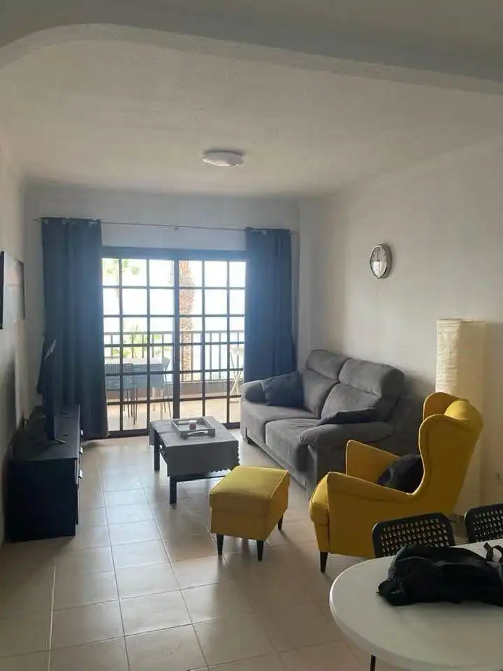 Living room of Apartments for sale in Arona  with Private garden, Swimming Pool and Furnished