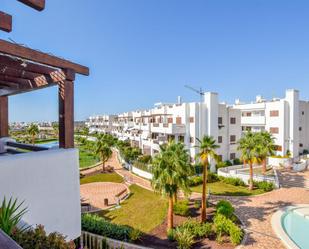 Vista exterior de Àtic en venda en Pulpí amb Aire condicionat, Terrassa i Piscina