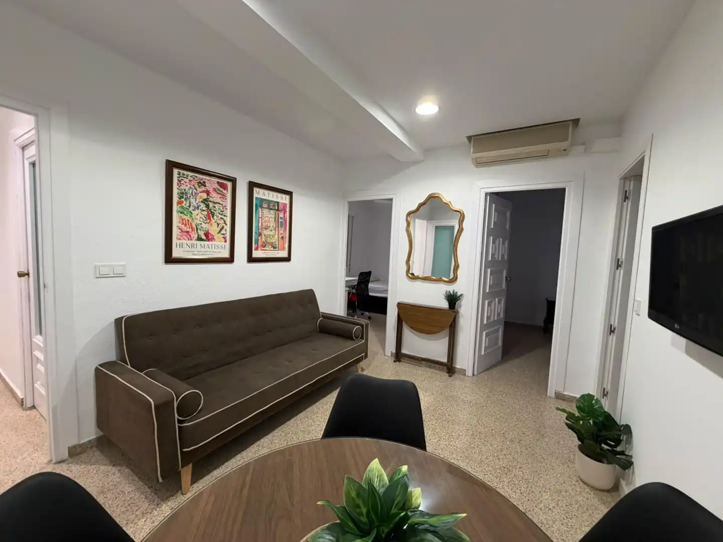 Wohnzimmer von Wohnung zur Miete in Centro